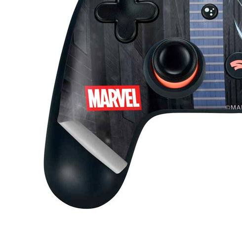 Marvel Spiderman Web Throw Google Stadia Controller Skin